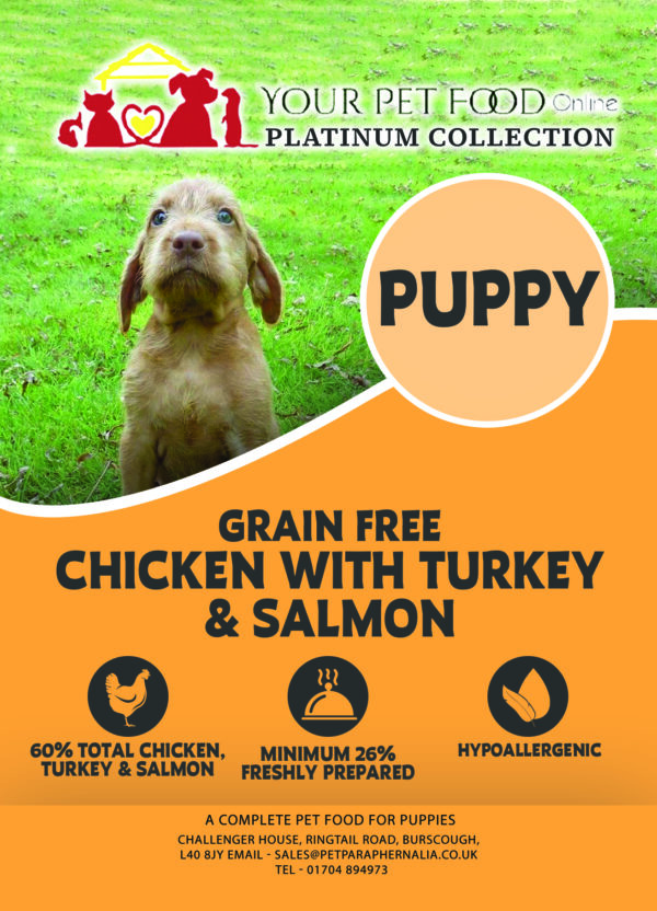 Grain Free Freshly Prepared Chicken for Your Puppy