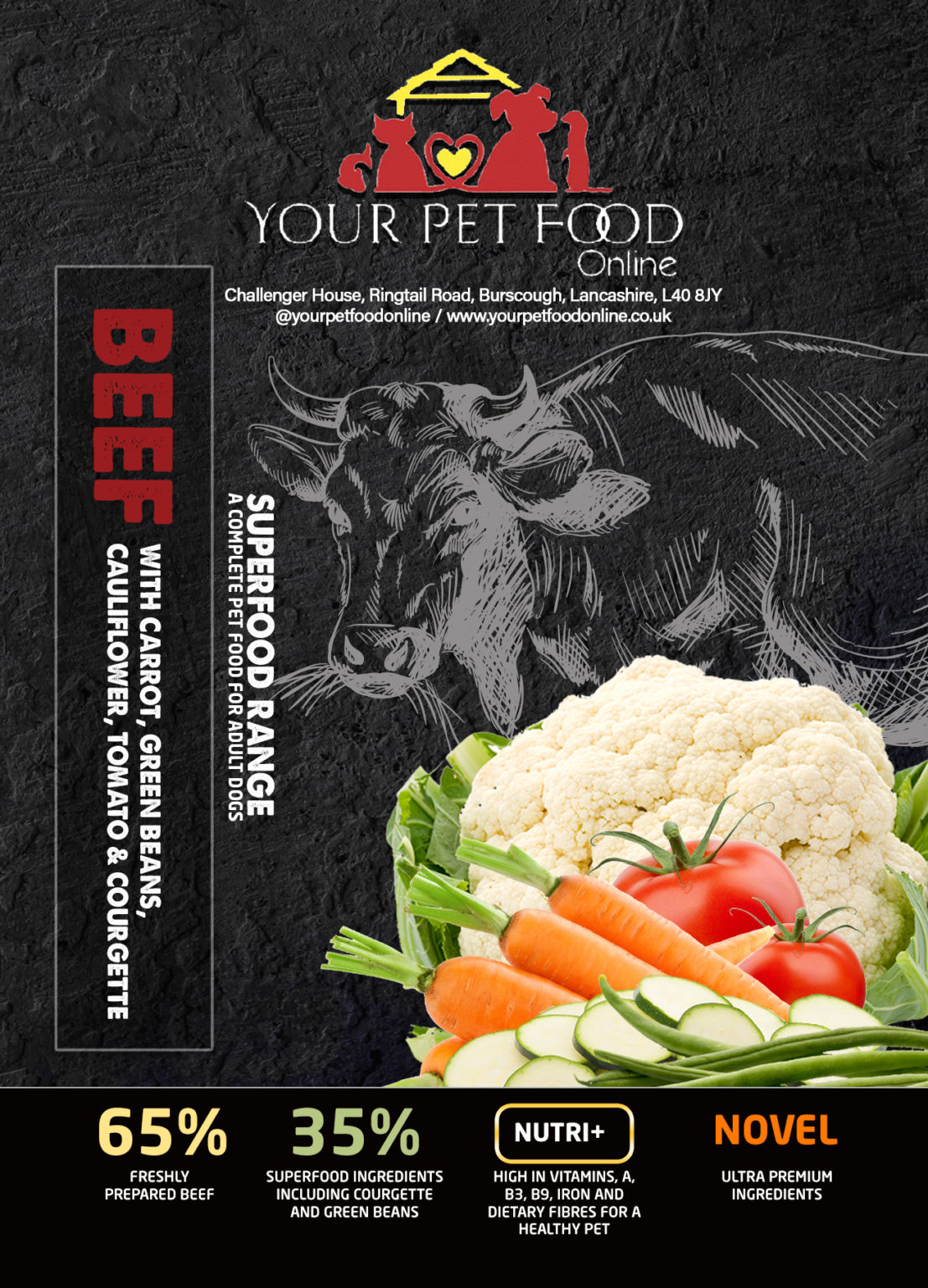 Superfoods Range Beef for All Life Stages Your Pet Food Online
