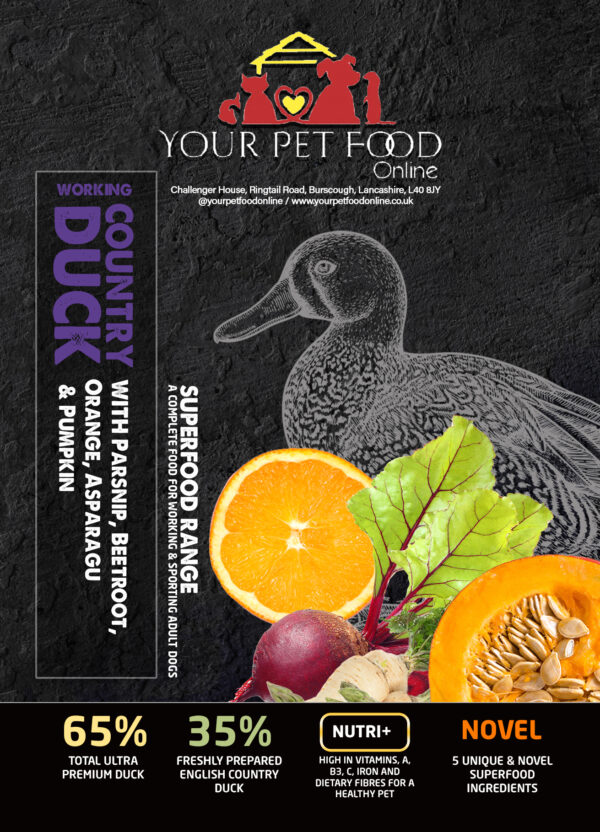 Alternative view of Superfoods Range Duck for Your Adult Dog