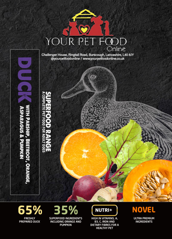 Superfoods Range Duck for Your Adult Dog Your Pet Food Online