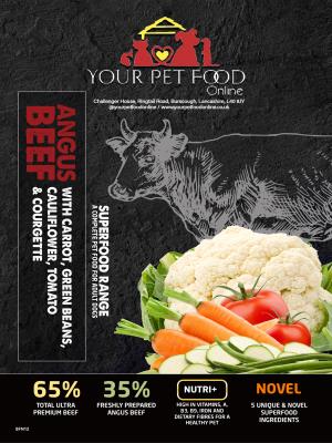 Superfoods Range Beef for Your Adult Dog