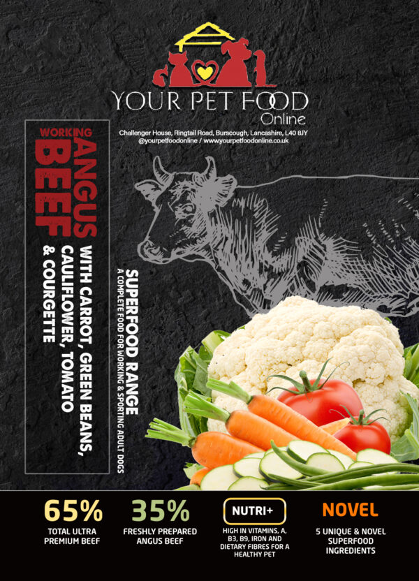 Alternative view of Superfoods Range Beef for Your Adult Dog