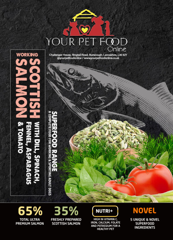 Alternative view of Superfoods Range Salmon for Your Adult Dog