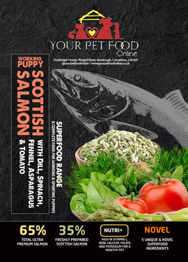 Alternative view of Superfoods Range Salmon for Your Puppy
