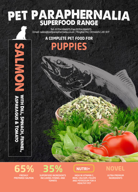 Superfoods Range Salmon for Your Puppy Your Pet Food Online