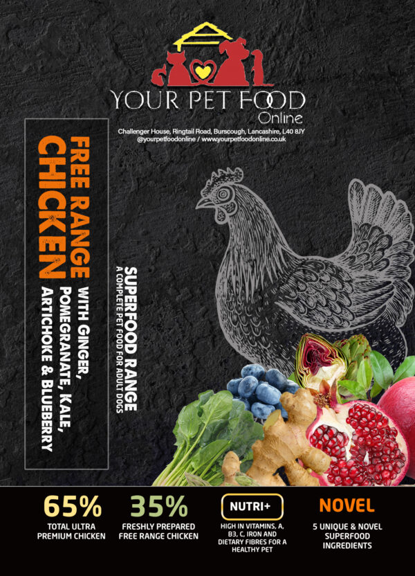 Superfoods Range Chicken for Your Adult Dog