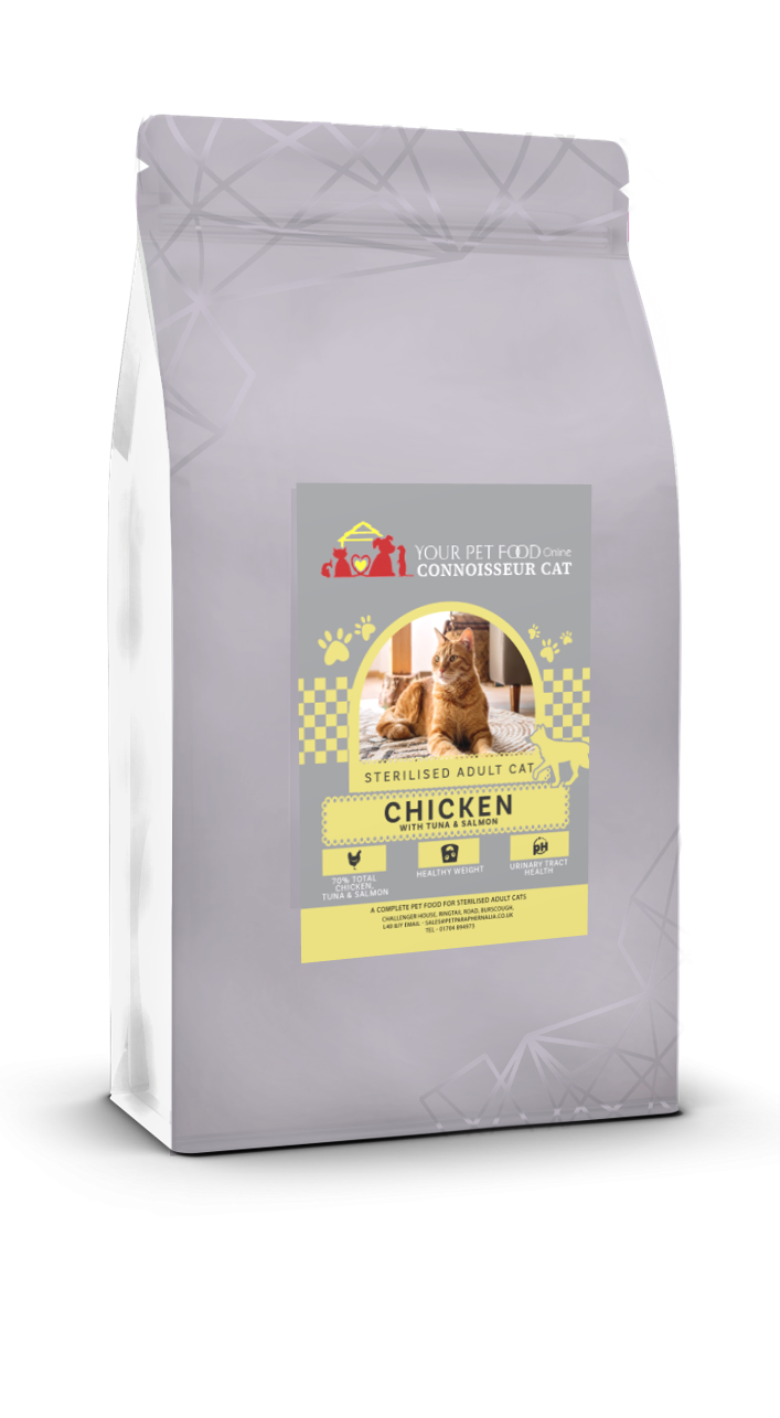 Connoisseur Cat Chicken with Tuna & Salmon for your Cat