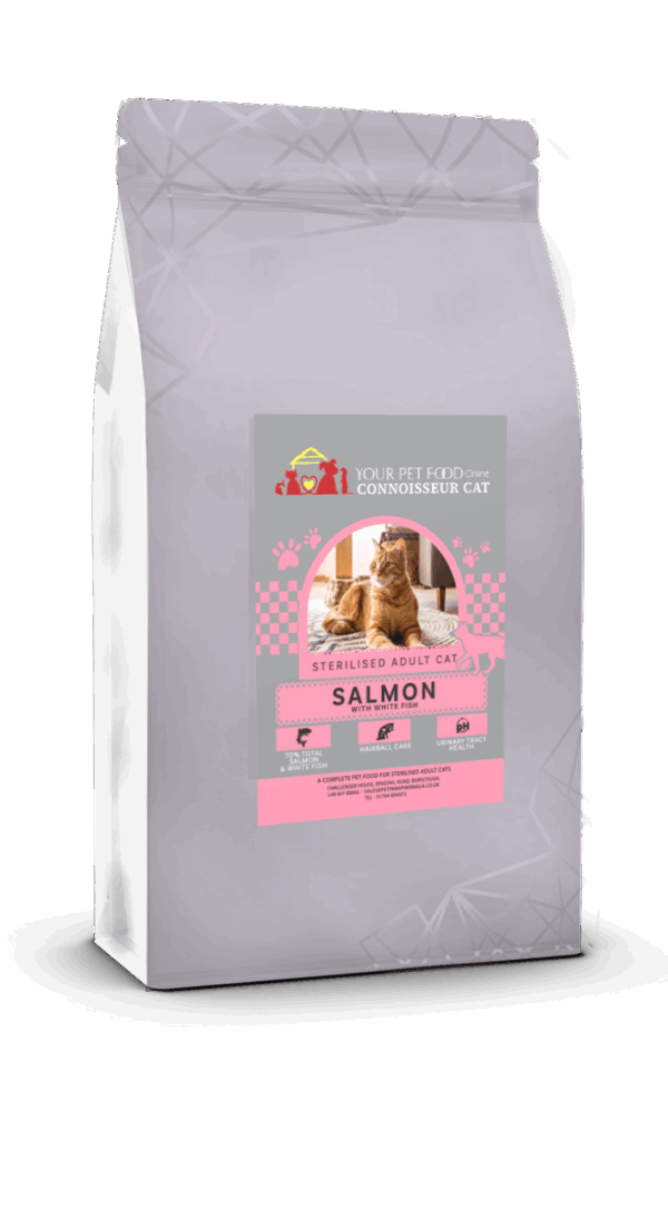 Connoisseur Cat Salmon with White Fish for your Cat